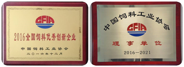 全國飼料優(yōu)秀創(chuàng  )新企業(yè)