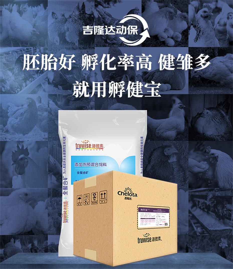 吉隆達動(dòng)保禽飼料添加劑孵健寶產(chǎn)品介紹